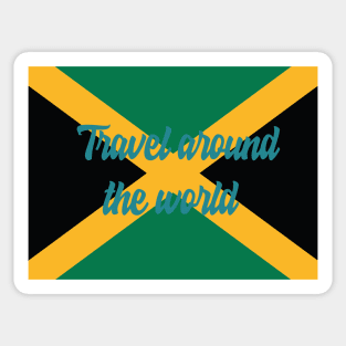 Travel Around the World - Jamaica Sticker